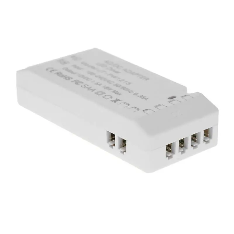 DC 12 V 4 порта 2510 Инжектор адаптер питания светодиодный шкаф световой драйвер