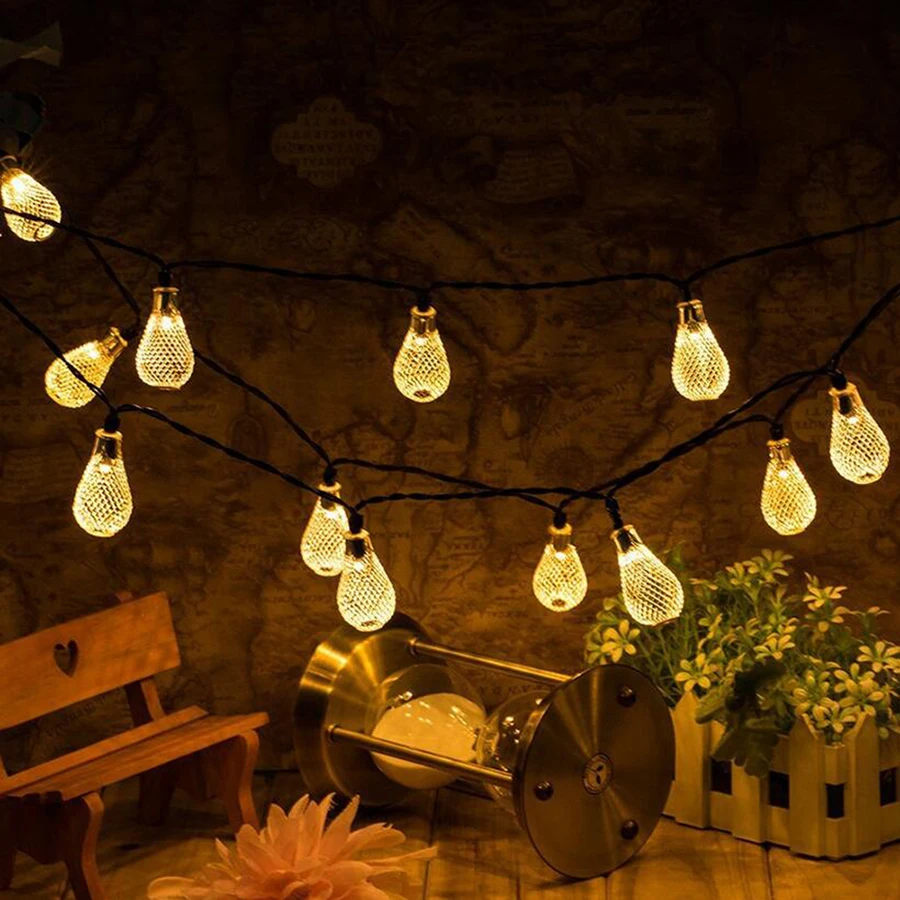 lantern string lights indoor