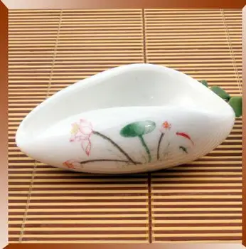 

The blue and white porcelain Cha He * Tea Presentation Vessel