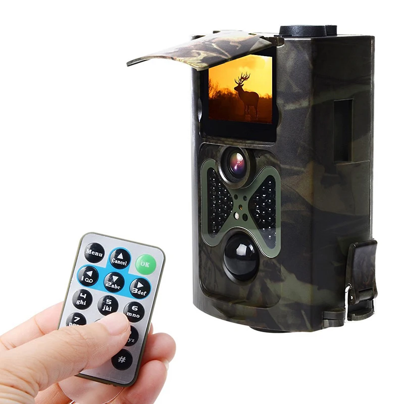 HC500M Game and Wildlife Trail Hunting Camera 12M 1080P 30fps HD Time