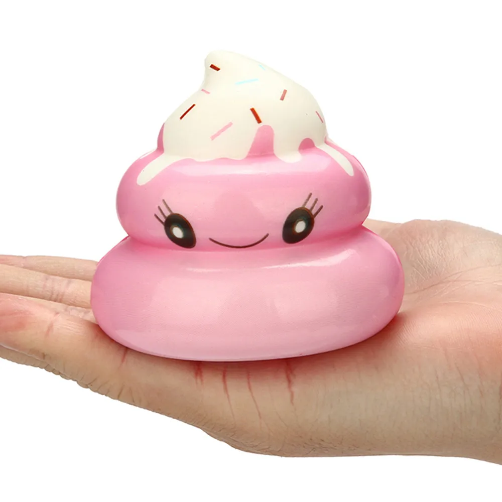 Squishies Kawaii вкусный Еда Poo крем Ароматические стресса так мило вы можете чувствовать себя лучше игрушки Squeeze игрушки милые медленно рост