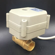 2 способ латунь/SS304 1/4 ''3/8'' DN8 DN10 DC12V DC24V редукционный клапан сигнала 0-5V 0-10V или 4-20mA для управления модуляцией воды