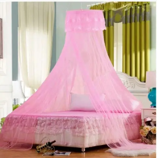 cheap Princess Girl Boy Decorative Dome Bedding Netting Canopy Twin Full Queen King