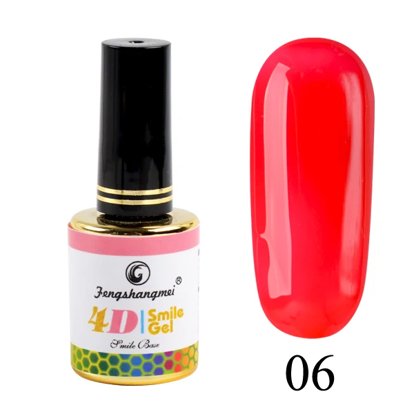 Fengshangmei, 12 мл, цветной гель для ногтей, инновационный, сделай сам, черепаховый Гель-лак, UV Led Blossom, гель-лаки - Цвет: Base 06
