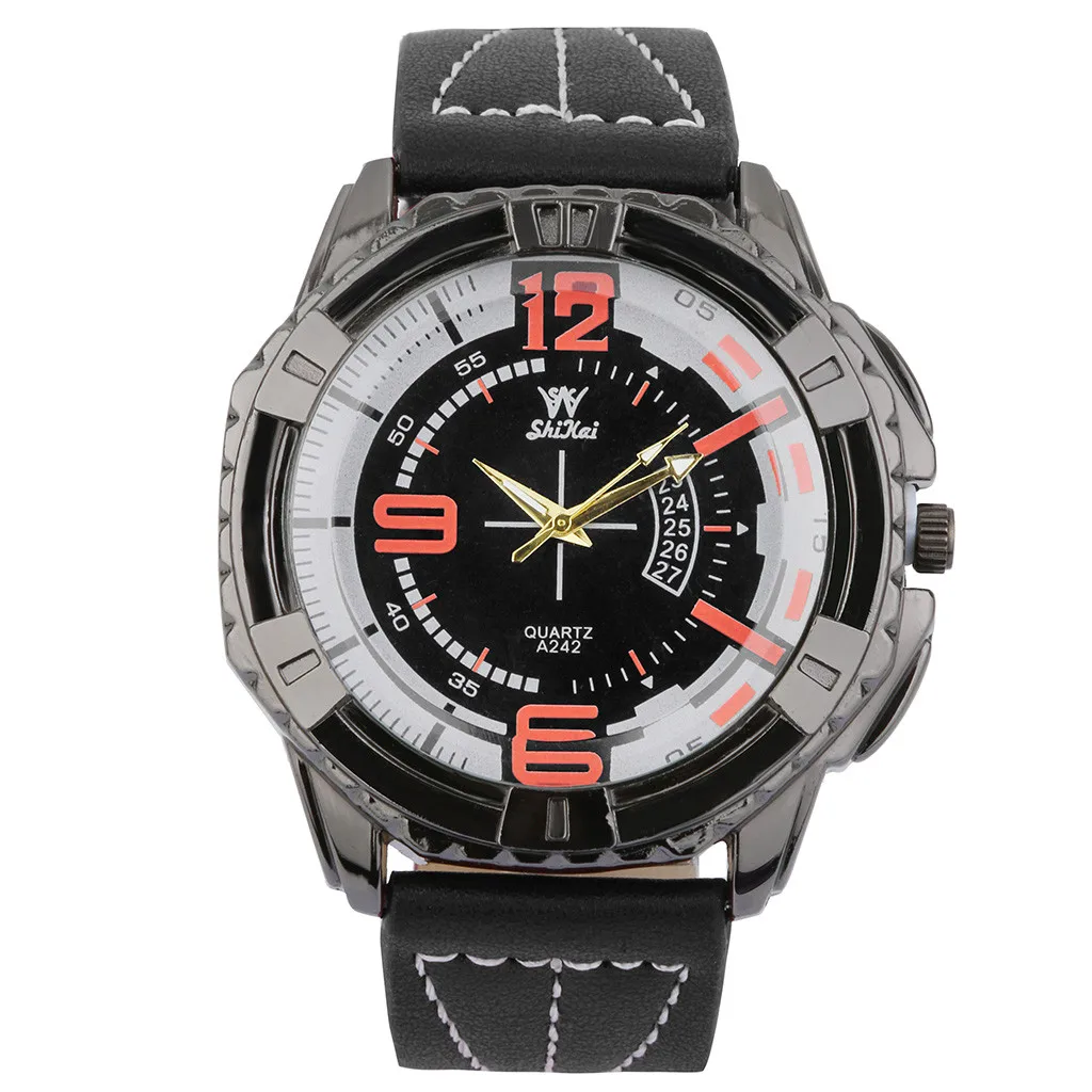 

Men's Watch COOL LOOK Creative Dial Quartz Sports Watch heren horloge uhren herren zegarek męski reloj de hombre Erkek izle saat