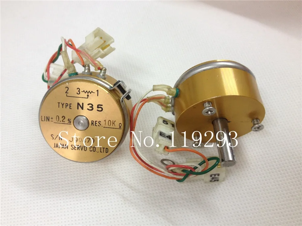 

[[BELLA]Used in Japan conductive plastic potentiometer N35 10K potentiometer--1PCS