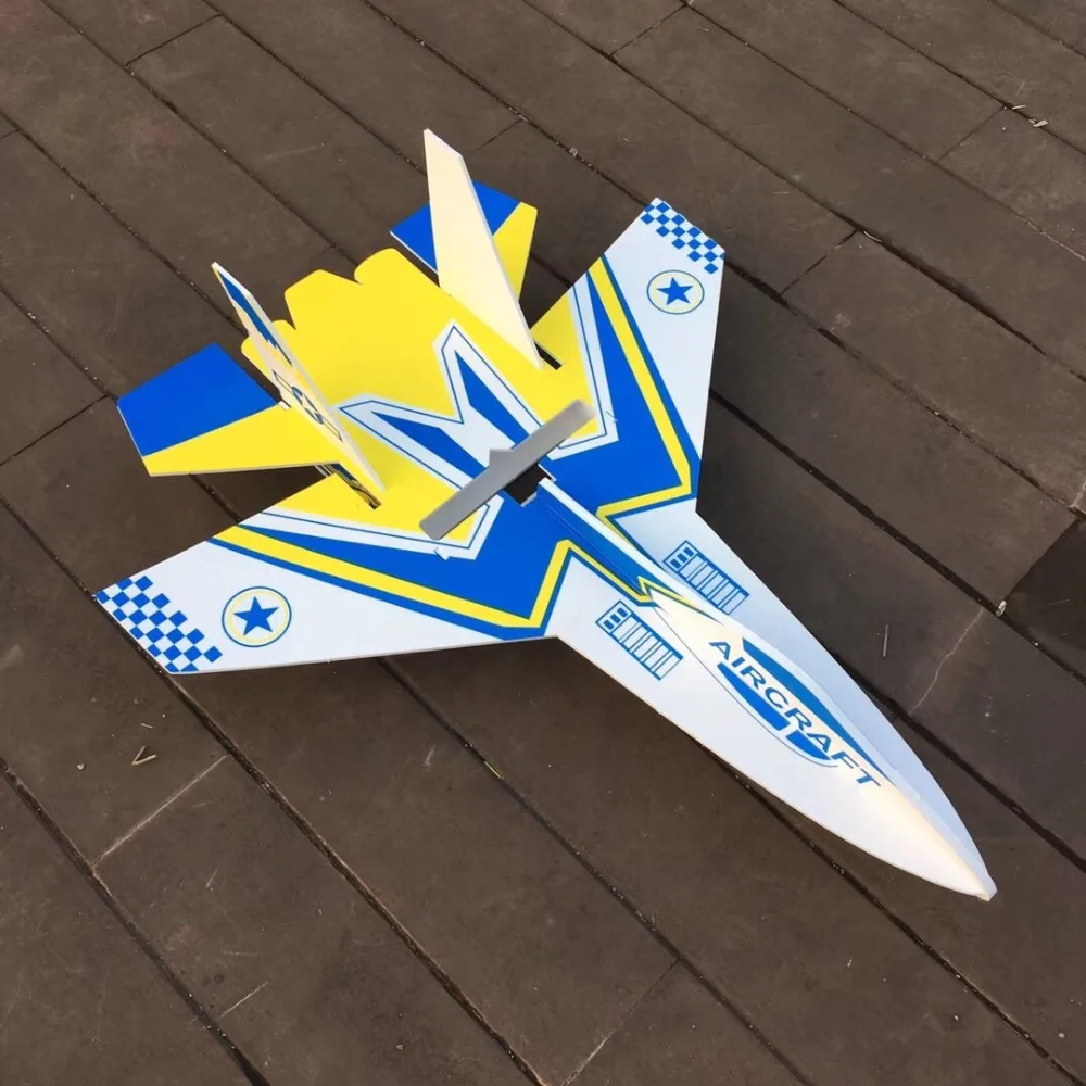 Большой RC Fighter Su27 Flanker RC самолет мощный бомбардировщик 2,4G KT доска пульт дистанционного управления Самолет DIY su27RC самолет