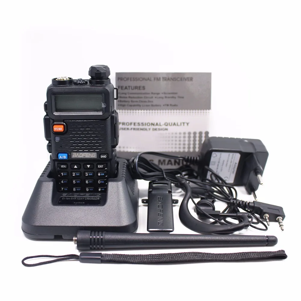 Baofeng UV-5R 8 Вт Высокая мощность Full walkie talkie двухстороннее радио 8 Вт cb портативное радио 10 км дальность pofung UV5R Охота