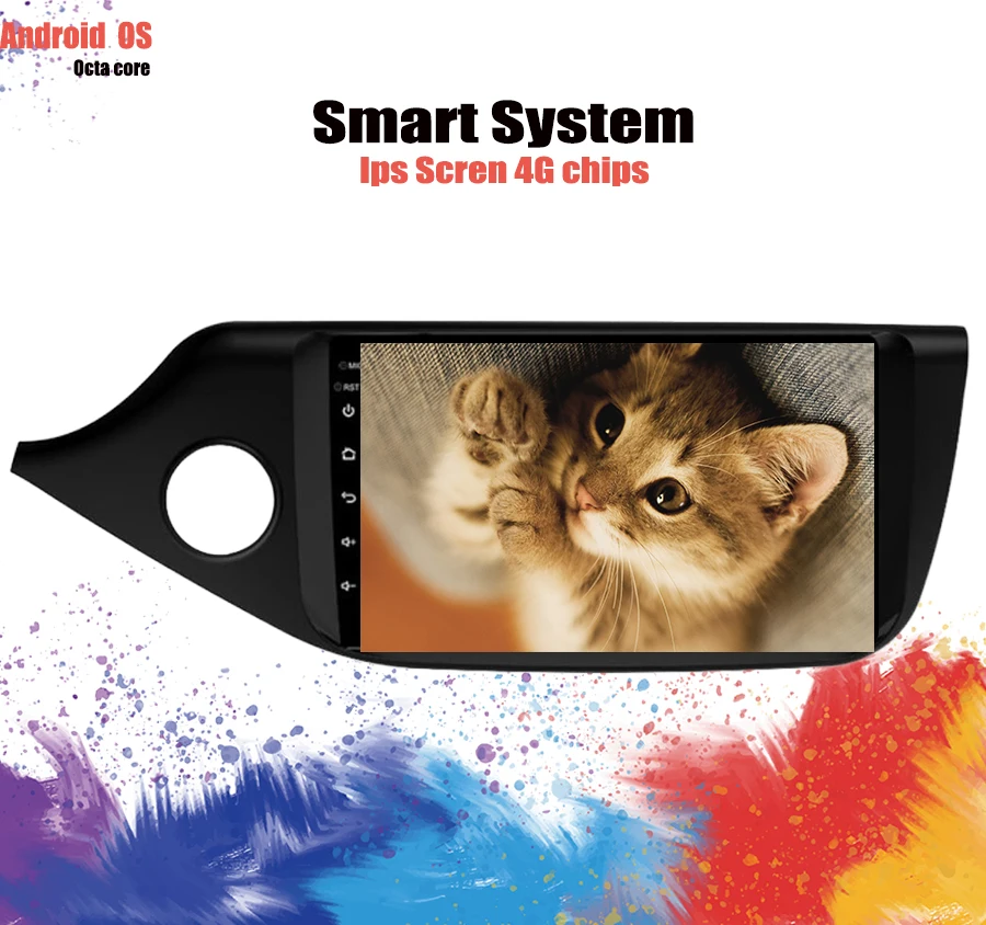 Автомагнитола 2 Din для Kia Ceed 9 &quotAndroid 10.0Car DVD 2013 2014 2015 2016 GPS навигация Мультимедиа FM RDS