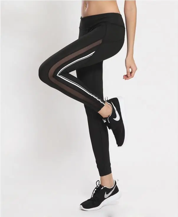 Новый оккупация yoga брюки быстрое высыхание quality fitness женские стрейч шить чистой. |