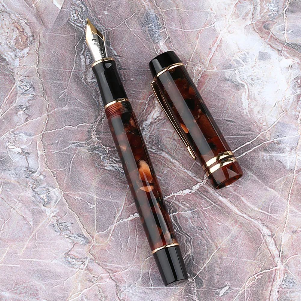 

Moonman M600S Study Supplies Smooth Ink Vacuum Filling Stationery Double Color Practise Device Fountain Pen Iridium Fine Nib