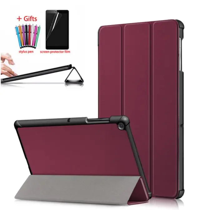 Брендовый Магнитный чехол gligle для сна Samsung Galaxy Tab S5e 2019 SM-T720 SM-T725 + стилус пленка