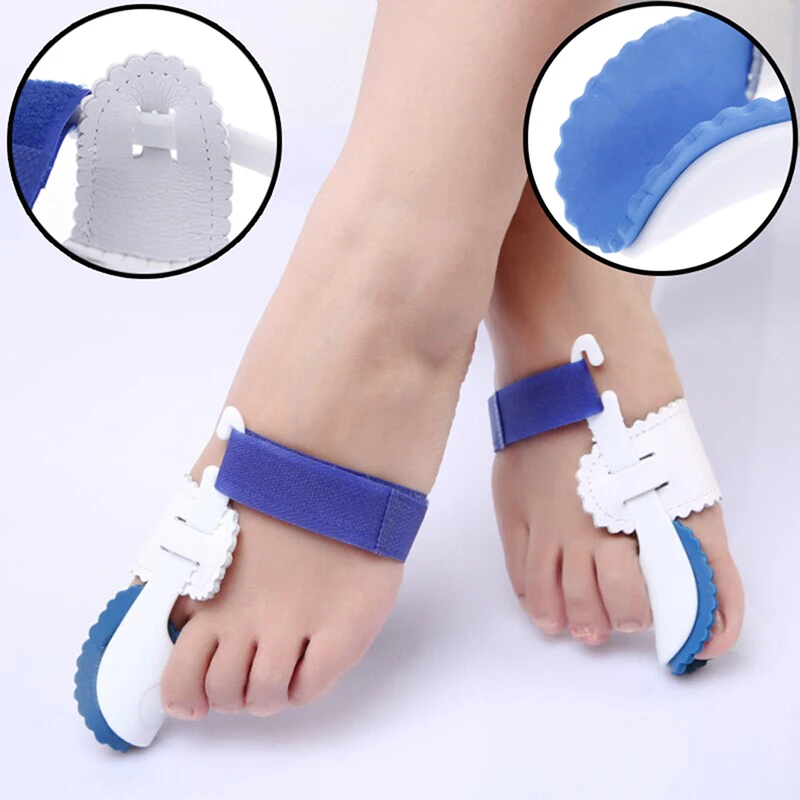 

1 Pair Toe Bunion Adjuster Hallux Valgus Orthopedic Braces Toe Correction Night Foot Care Corrector Thumb Big Bone Orthotics