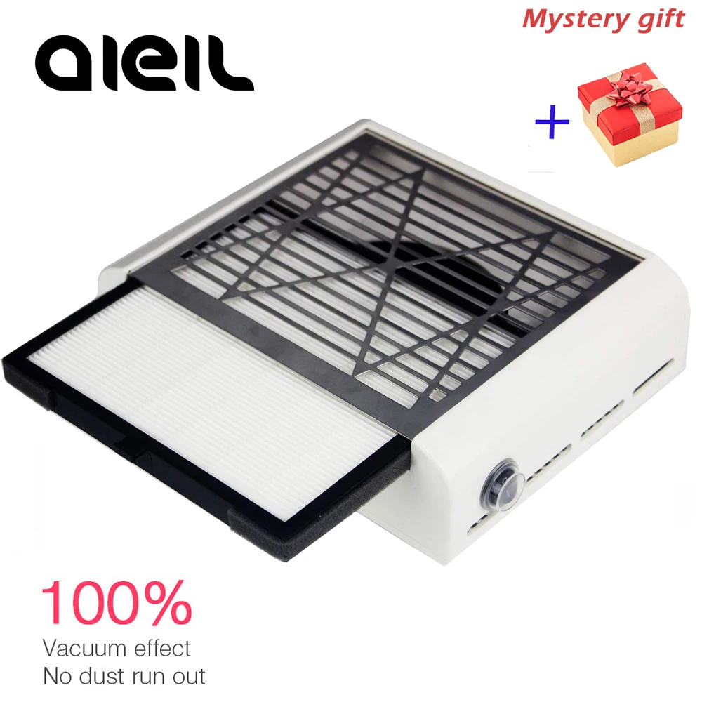 Billig Nagel Staub Kollektor 40W Maniküre Maschine Saug Nagel Staub Collector Saug Maschine Staubsauger für Nagel Gel Polnischen Maniküre