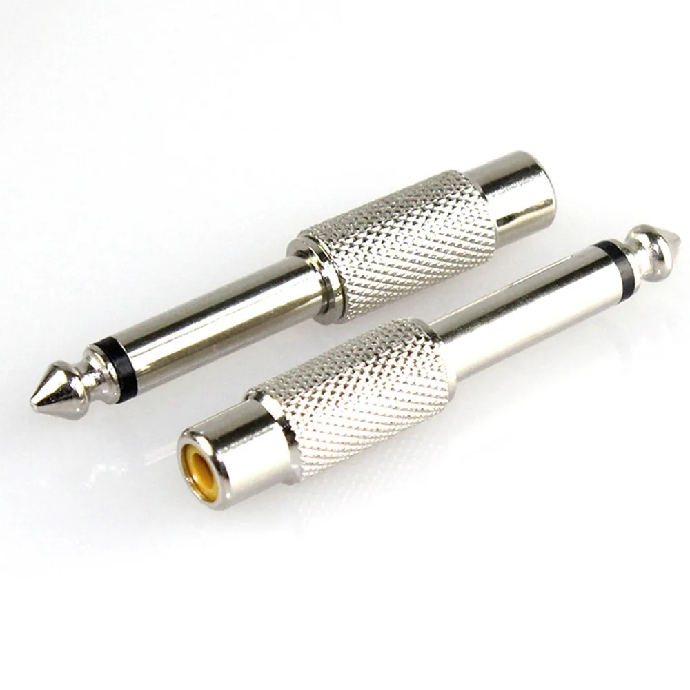 

2pcs 6.5mm RCA female audio connector HIFI and audio equipment plugs RCA jack socket