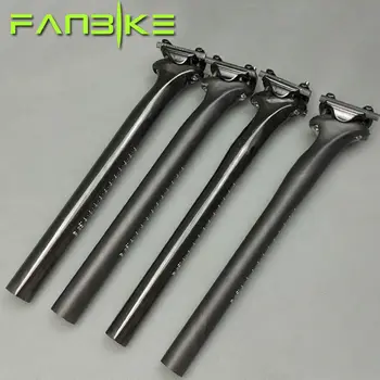 

no logo seat post full carbon fibre bike seat tube MTB/road 27.2/30.8/31.6mm*330mm carbon seatpost road UD finish