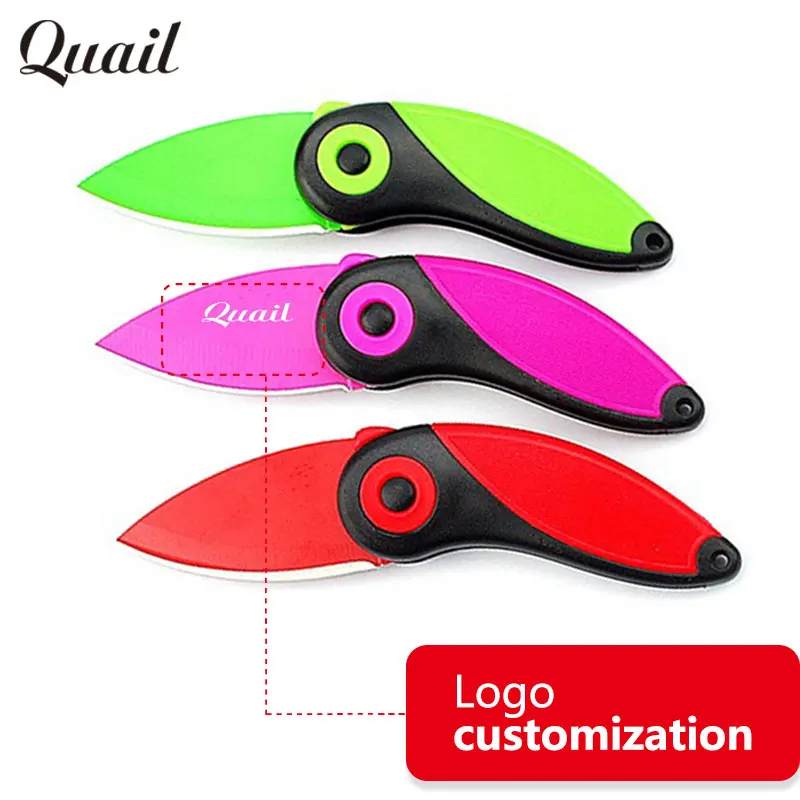 

Quail Mini Fold Pocket Knife Bird Blade Ceramic Peeler Vegetable Fruit Cutlery Cutter Cut Slice Picnic Engraved Your Text Free