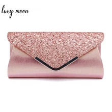 Сумки с блестками для женщин, сумка через плечо, модные серебристые розовые сумочки и сумочки для банкета, свадьбы, вечерние клатчи ZD1335