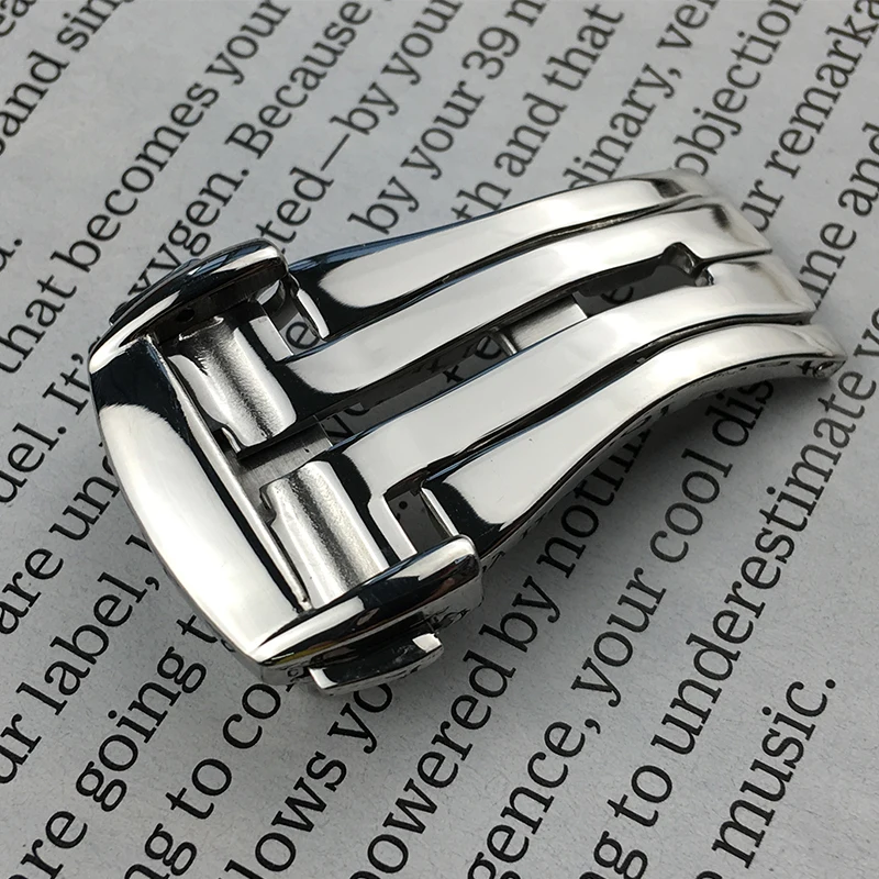 19mm 20mm 21mm 22mm Surface Nylon Bottom Cowhide Watch Strap Fasion Sport Watchband Folding Buckle Perfert for Role Submariner