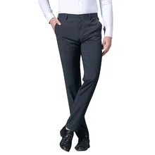 TFETTERS 2019 New Arrival Good Quality Men Suit Pants Formal Wear Summer Casual Trousers New Male Suit Pants Men Suits Trousers
