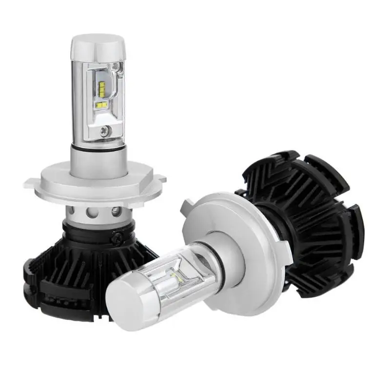 

2Pcs DC 9-32V H4 LED Auto Car Headlamp Bulb 6500K 6000LM 50W Super Bright Headlight Automobiles Light-emitting Diode Lamp