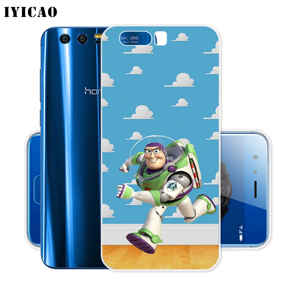 Мягкий силиконовый чехол IYICAO Toy Story для Huawei Y9 Y7 Y6 Prime 2018 Honor 8C 8X8 9 10 Lite 7X 7C 6A 7A