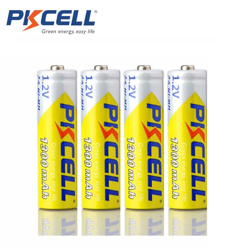

8pcs New Brand AA Battery 1300mah 1.2V AA rechargeable battery for Remote Control Toy light Batery +free 2 pcs battery box