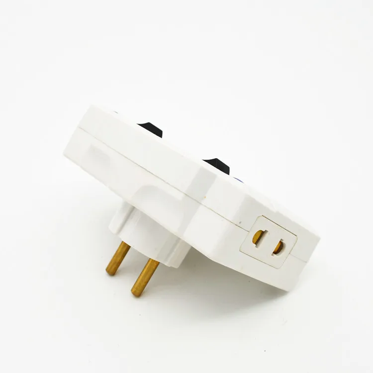New independent switch Germany socket Splitter 1 jacks 1 way outlet extend plug socket UK/US/EU/AU to Germany converter