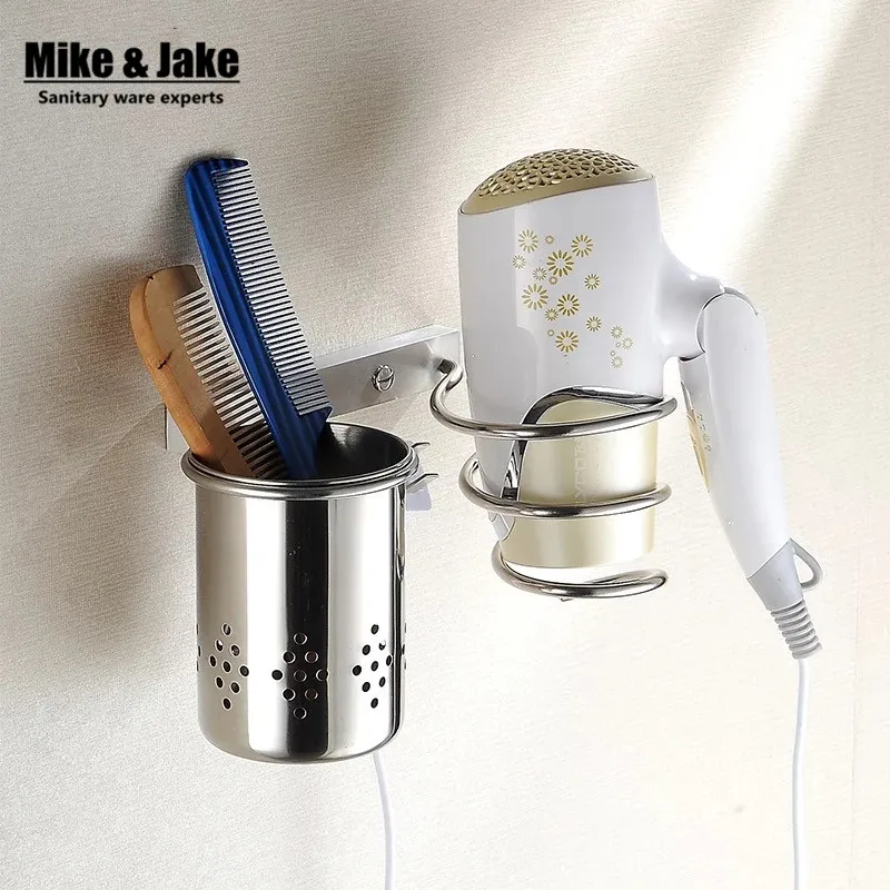 Bathroom hair dryer shelf stainless steel 304blower rack hair dryer