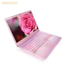 14inch 1920*1080P FHD IPS Screen 8GB Ram 256GB SSD Intel Apollo Lake CPU Pink Color Ultrathin All Metal Laptop Notebook Computer
