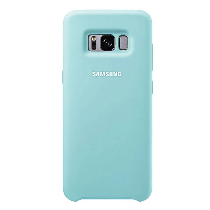 Официальный силиконовый чехол для Samsung Galaxy S8+ S8 плюс G9550 G9508 G950U SM-G9 SM-G955 S8 корпус телефона Модный мягкий чехол для задней крышки