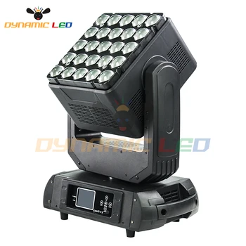 

1pc 25X4W Moving Head Wash Light for DJ Night Club Zoom Wash Individually Control Stage Light for Wedding/Bar/Night Club