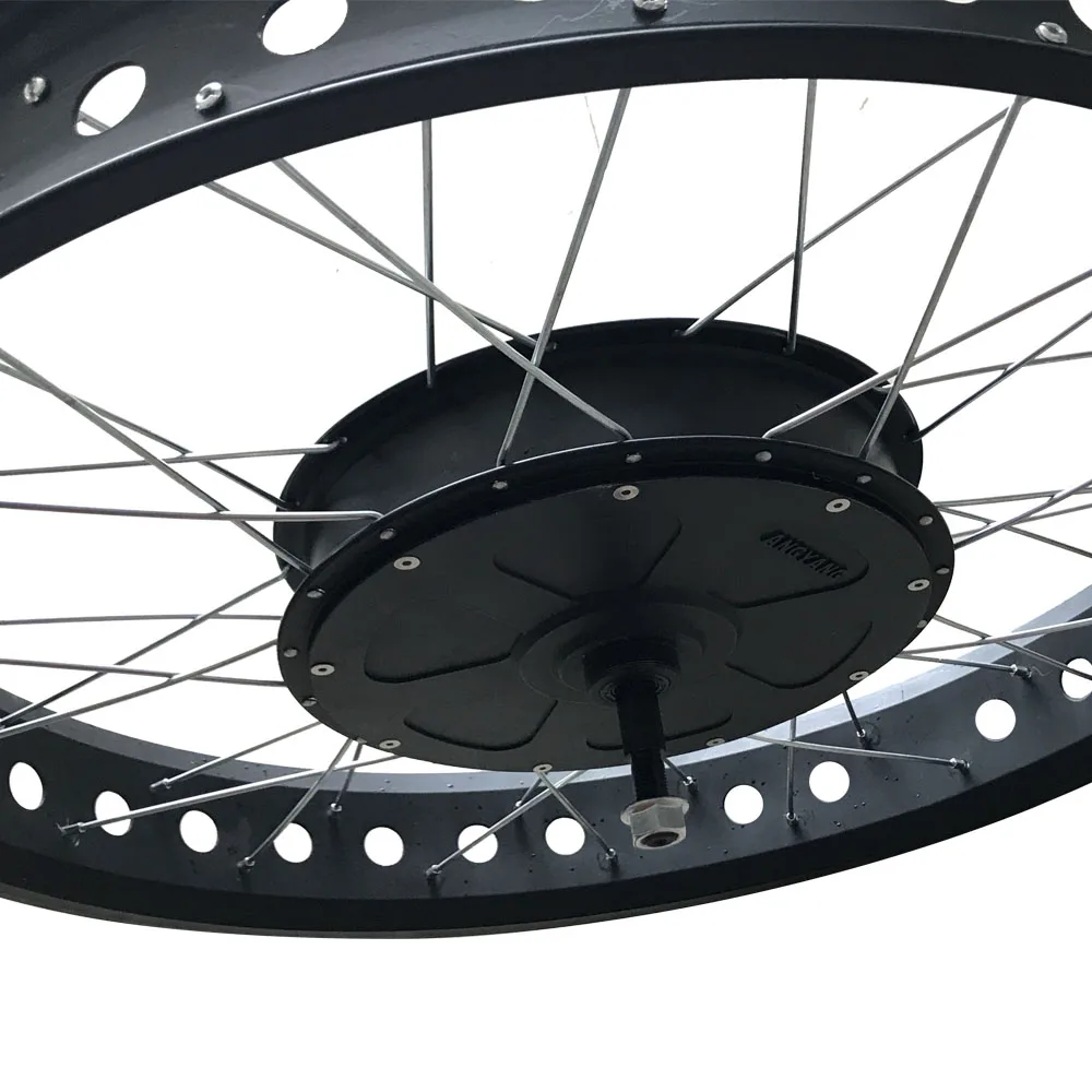 Best Free shipping 26"*4.0 700C*4.0 Fat tire 1000W Powerful hub motor Electric Bike Conversion Kit for Mountain beach snow ebike 3 Best Free shipping 26"*4.0 700C*4.0 Fat tire 1000W Powerful hub motor Electric Bike Conversion Kit for Mountain beach snow ebike 3