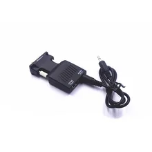 New VGA to HDMI Converter 1080P VGA to HDMI adapter with Video 1080P for PC Laptop to HDTV Projector