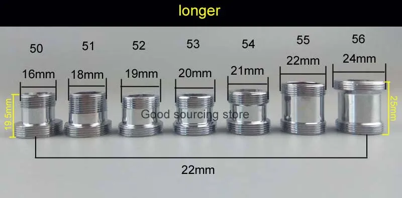 16 18 19 20 21 22 24 мм более длинный адаптер, очиститель кран aeratror адаптер