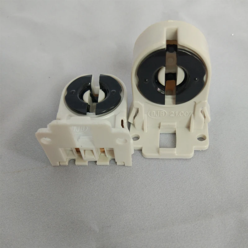 

Free Shipping T8 lamp holder T8 aging lampholders T10 fluorescent lamp holder Aging T8 lamp holder