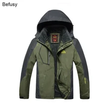 Befusy весна осень мужские уличные водонепроницаемые куртки кемпинг походные куртки Охота Альпинизм ветер дождь Рыбалка Спортивная ветровка