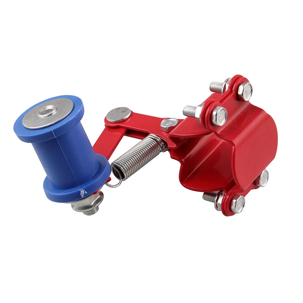 

Chain Tensioner With Roller Adjuster Replacement Professional Motorcycle Iron Collision Resisitant Automatic Universal Easy Use