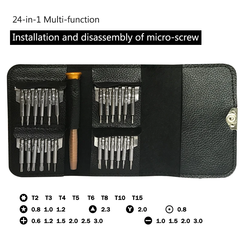24 в 1 отвертка Набор инструментов для ремонта телефона многофункциональный для iPad и других продуктов это очень полезно для вас