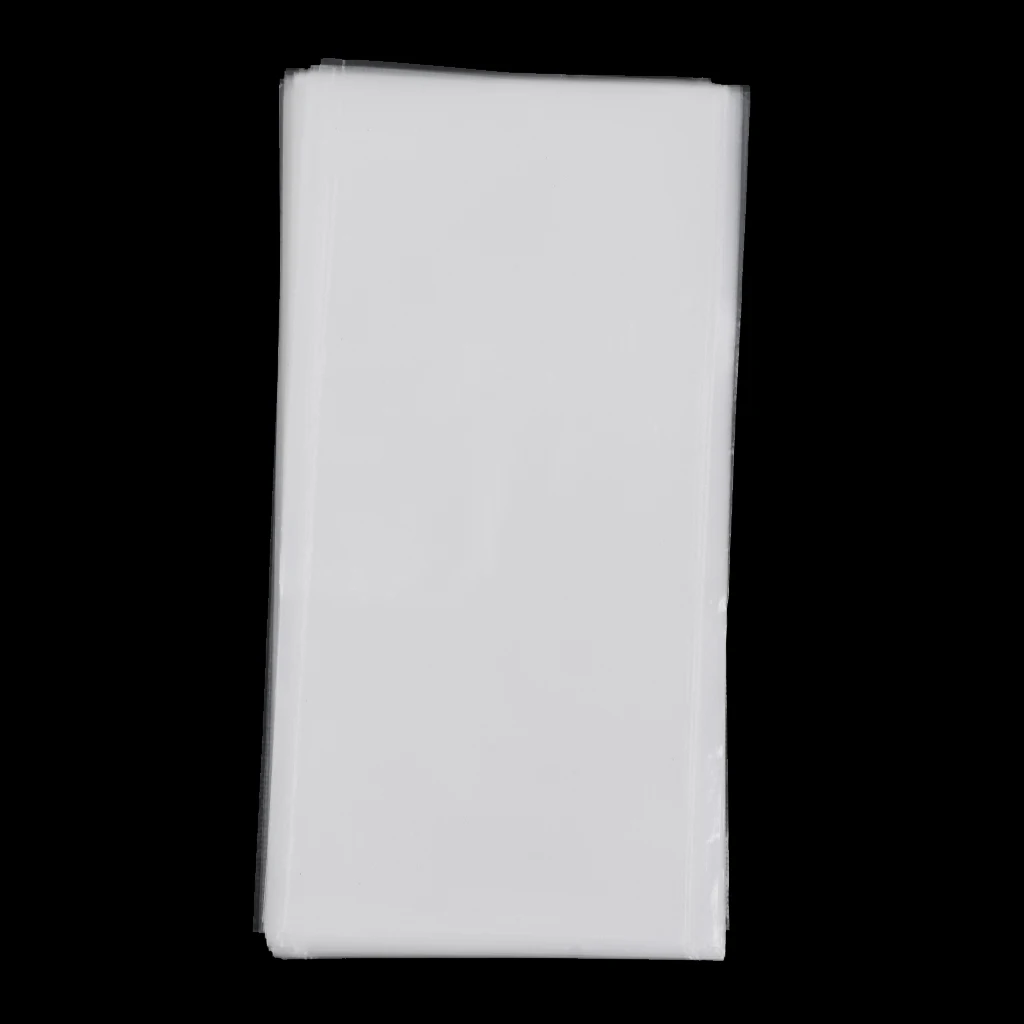 Pack of 100 Pieces Water Soluble Bag Fast Dissolving Bait Bags for Boilie Rig Solid Baits Carp Fishing Accessory Tools