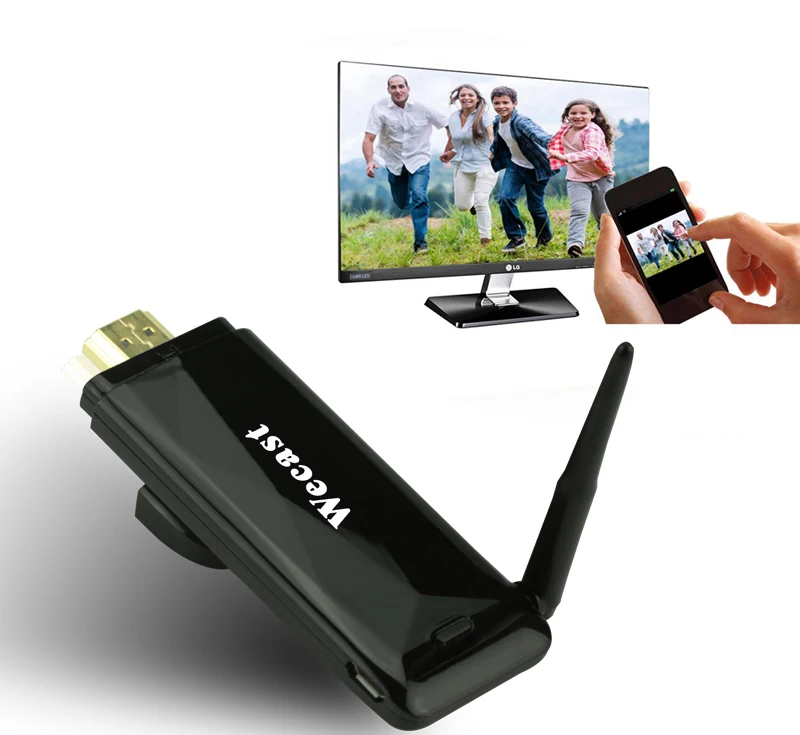 Wifi HDMI Adapter Phone video to TV for iPad for iPhone 5 6 7 8 Plus X