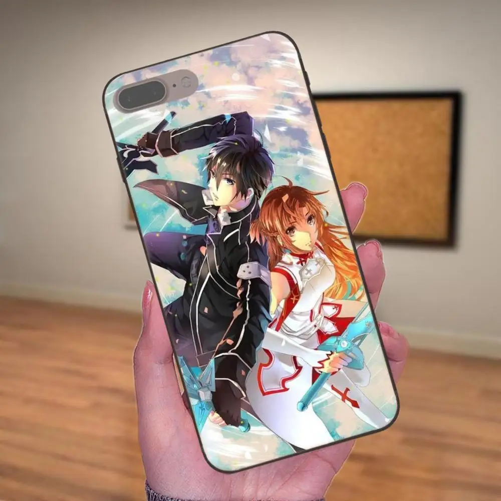 Sword Art Online kiito Asuna Аниме Манга для Huawei Honor 5A 6A 6C 7A 7C 7X 8A 8C 8X 9 10 P8 P9 P10 P20 P30 Mini Lite