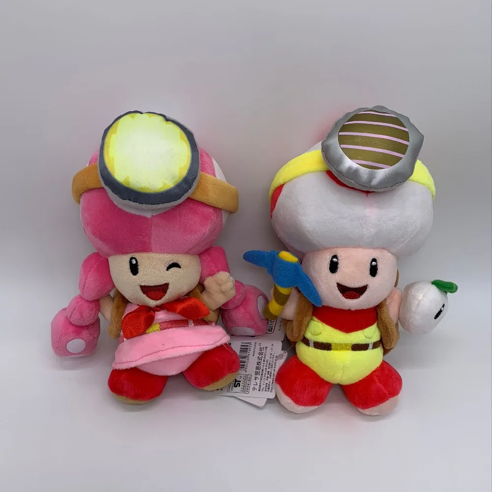 2X капитан тоад Toadette Плюшевые Супер Марио искатель сокровищ мягкая игрушка кукла