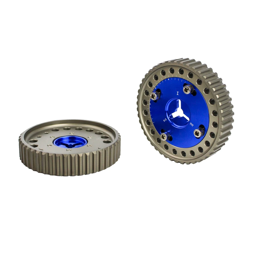 

CNSPEED 2pcs Aluminum Upgrade Engine Cam Gear pulley For Mazda MX5 BP6 BP8 NB6 NB8 CAM PULLEY PULLYS GEARS