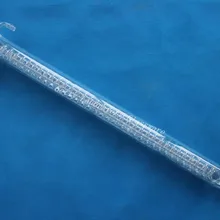 Лабораторная Катушка рефлюкс конденсатора, 500 мм длина, 24/29 шарнир, 10 мм Шланговое соединение(лабораторная стеклянная посуда