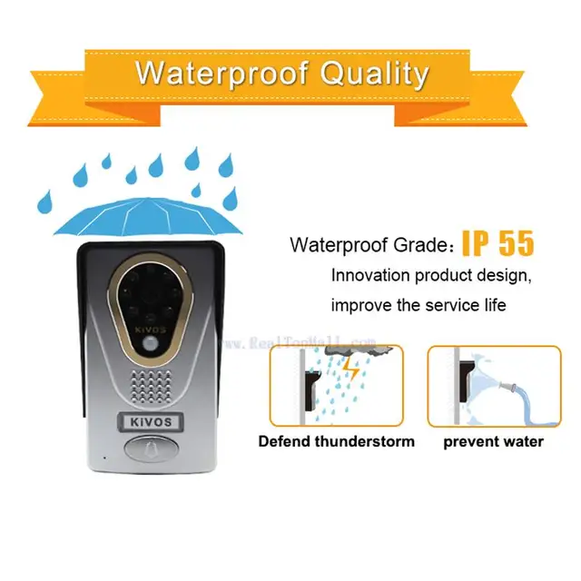 2018 Hot New ip video doorphone Wifi Doorbell Camera Wireless Video Intercom Phone Control IP Door Phone Wireless Door bell