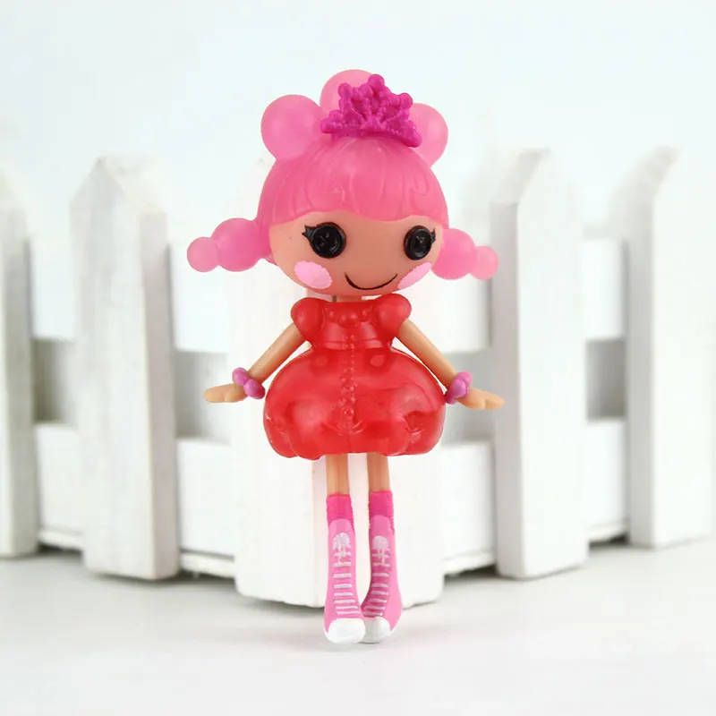 1 шт. 3 дюйма оригинальные MGA куклы Lalaloopsy Мини-куклы для детских игрушек игровой дом каждый уникальный