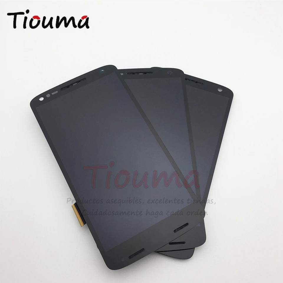 

For Motorola Moto Droid Turbo 2 XT1580 XT1581 XT1585 LCD Display Touch Screen Digitizer Full Assembly With Frame Version