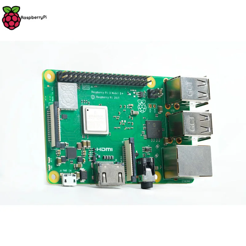 Raspberry Pi 3 Model B+ RPI 3 B plus с 1 Гб BCM2837B0 1,4 ГГц ARM Cortex-A53 Поддержка Wi-Fi 2,4 ГГц и Bluetooth 4,2