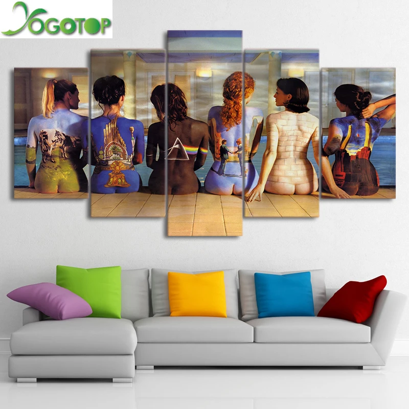 

YOGOTOP DIY Diamond Painting Cross Stitch Kits Full Diamond Embroidery 5D Diamond Mosaic Home Decor Color people back 5pcs ML210